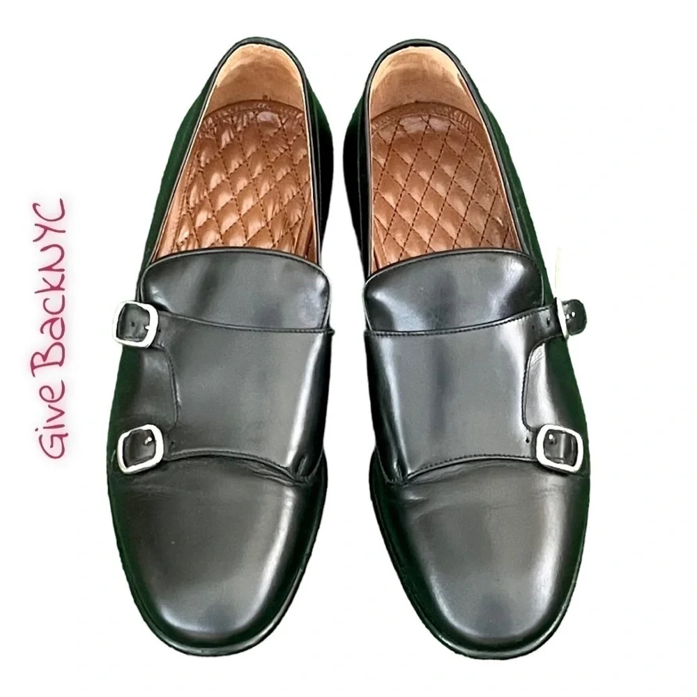 Scarzza Handmade Leather Loafer Flats Size 7.5